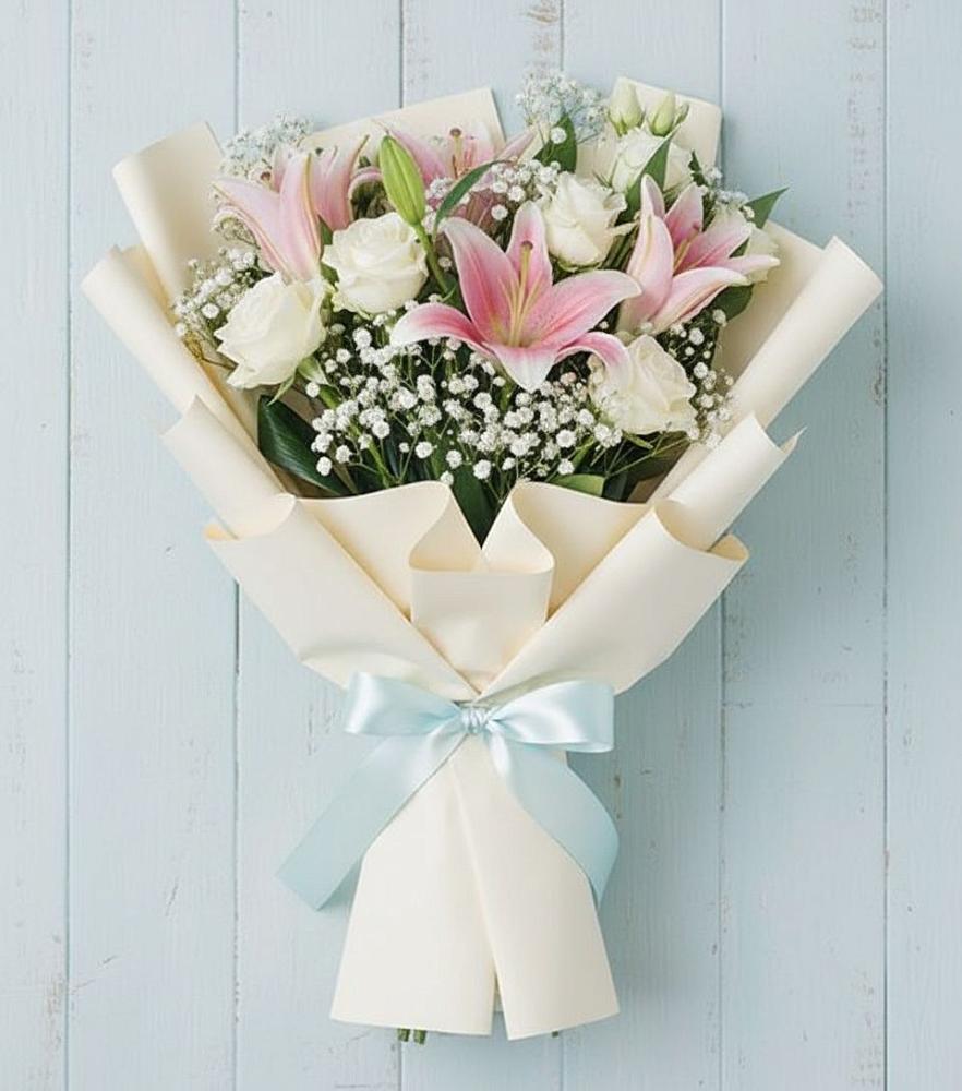 Букет цветов из: Лилии в Михайловке Иркутской области