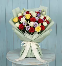 Букет цветов из:  Розы #REPLACE_PRED# Михайловке Иркутской области