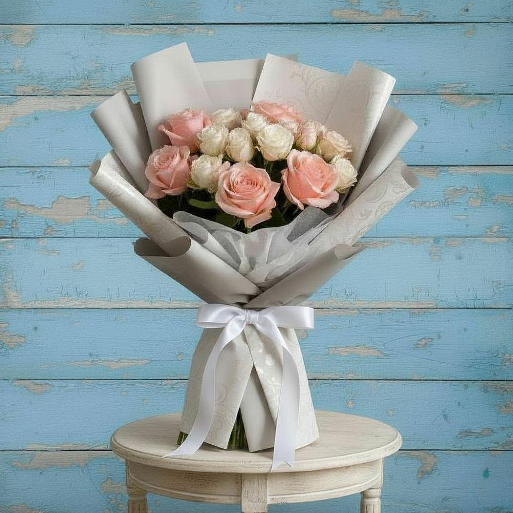 Букет цветов из: Розы в Михайловке Иркутской области