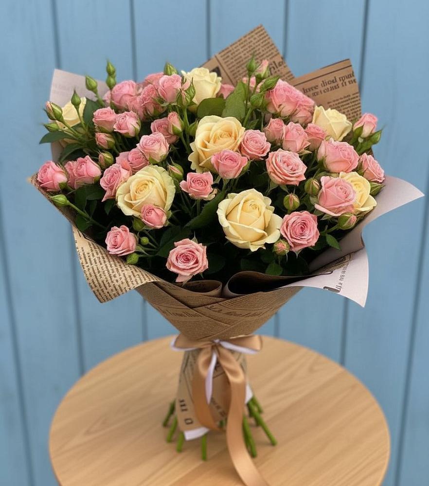 Букет цветов из: Розы в Михайловке Иркутской области