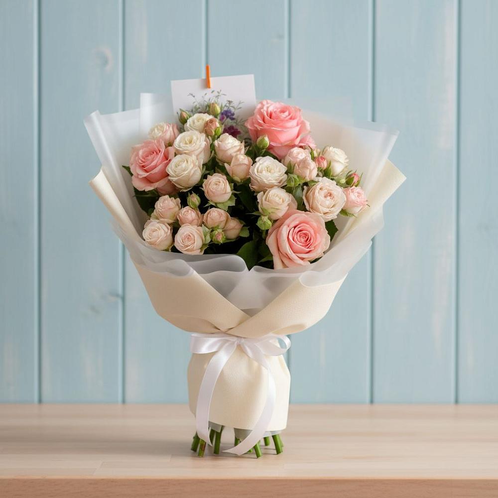 Букет цветов из: Розы в Михайловке Иркутской области