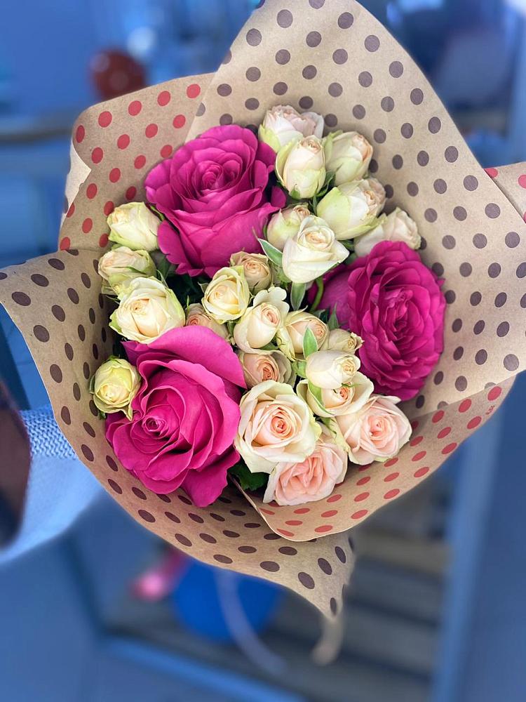 Букет цветов из: Розы в Михайловке Иркутской области