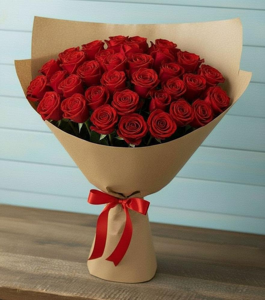 Букет Красные розы Милано в Михайловке Иркутской области