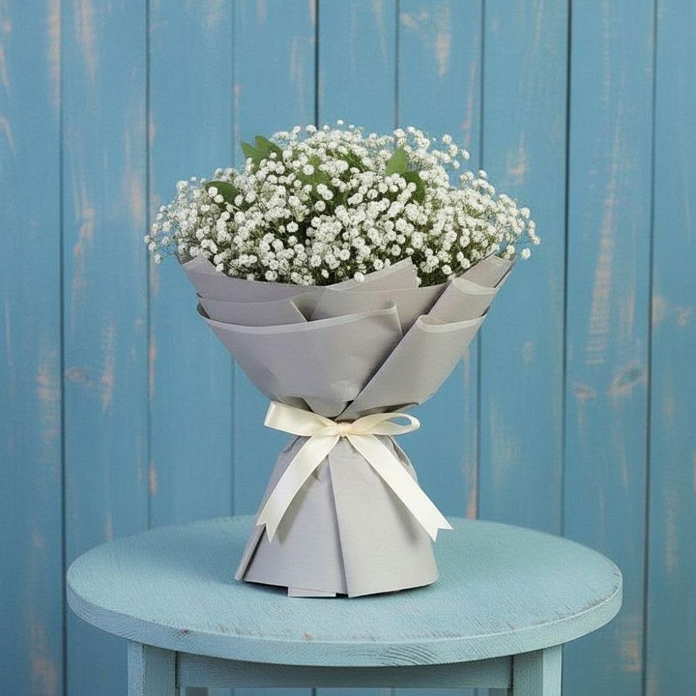 Букет цветов из: Гипсофила в Михайловке Иркутской области