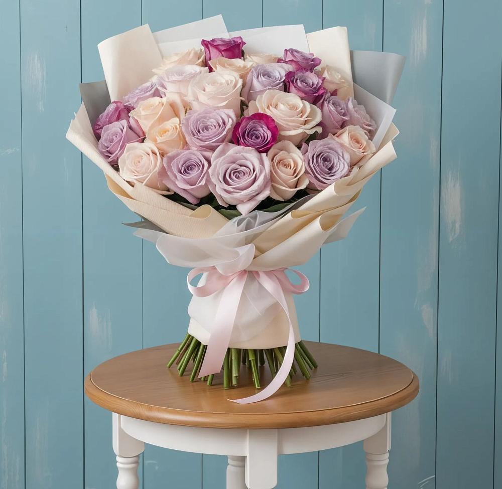 Букет цветов из: Розы в Михайловке Иркутской области