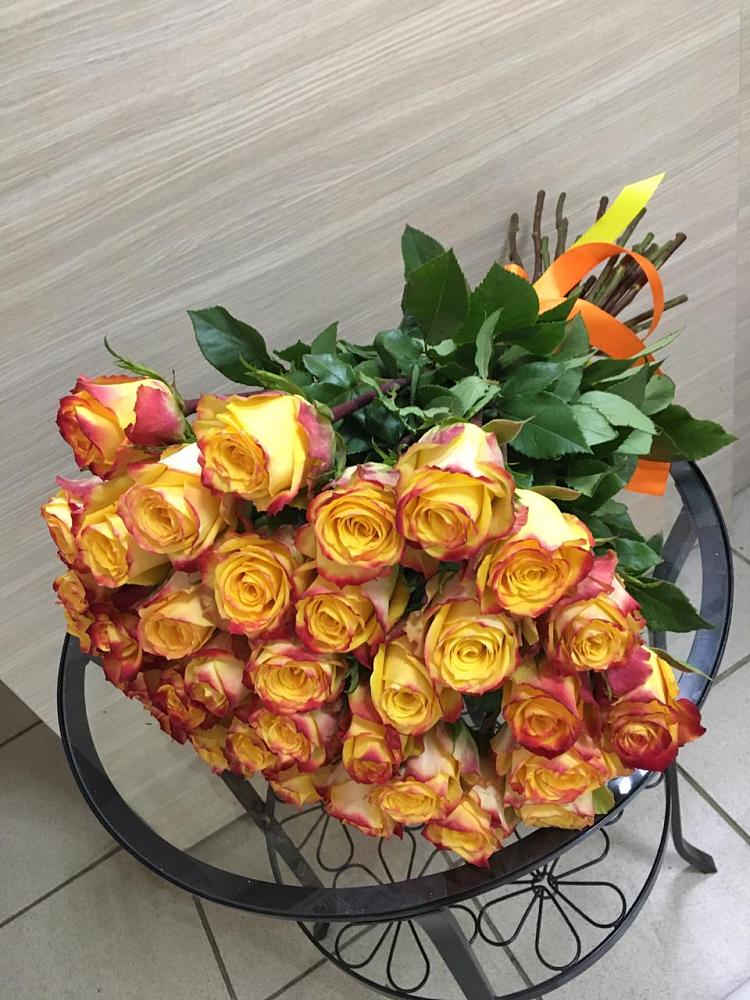 Букет Желтые розы в Михайловке Иркутской области