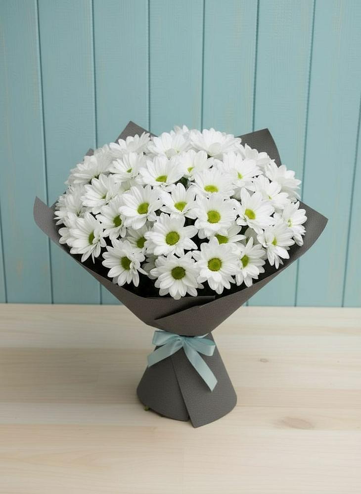 Букет цветов из: Хризантемы в Михайловке Иркутской области