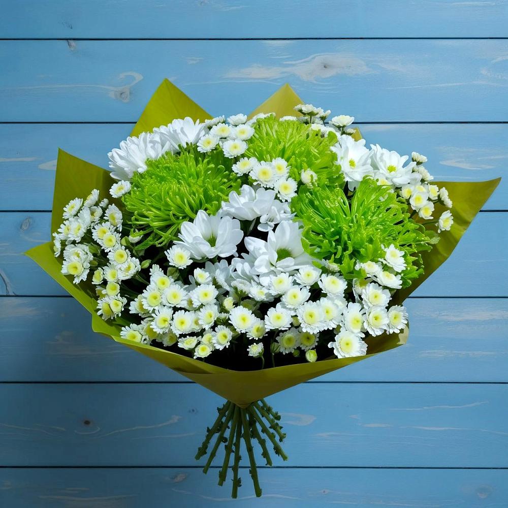 Букет цветов из: Хризантемы в Михайловке Иркутской области