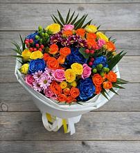 Букет цветов из:  Розы и Хризантемы #REPLACE_PRED# Михайловке Иркутской области