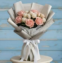 Букет цветов из:  Розы #REPLACE_PRED# Михайловке Иркутской области