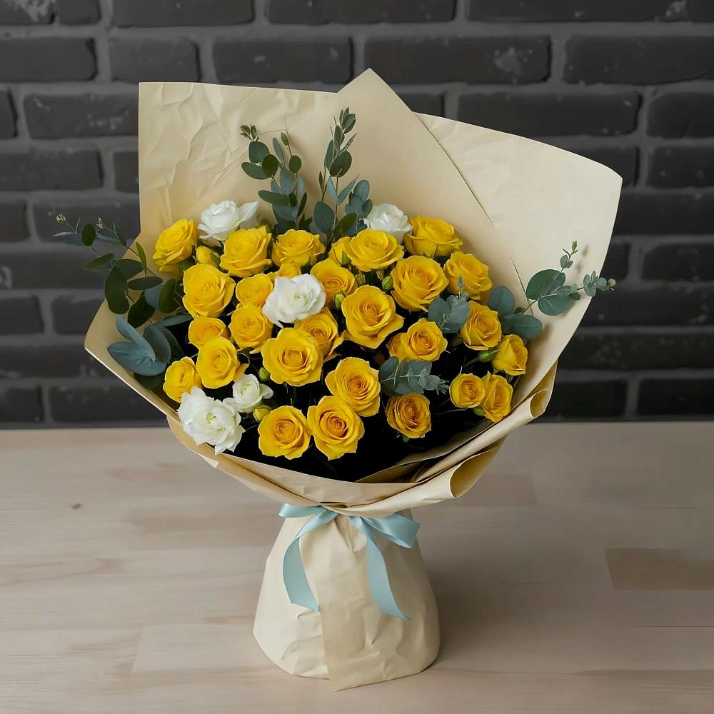 Букет цветов из: Розы в Михайловке Иркутской области