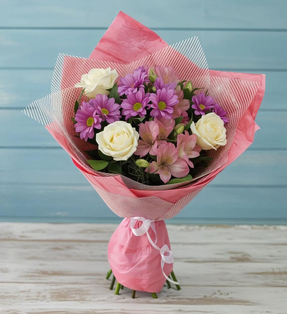 Букет цветов из: Герберы в Михайловке Иркутской области