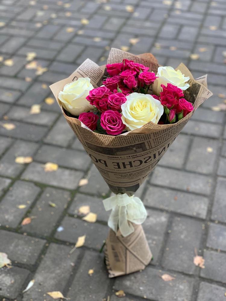 Букет цветов из: Розы в Михайловке Иркутской области