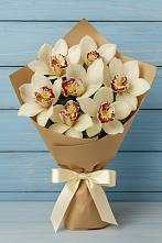 Букет цветов из:  Орхидеи и Розы в Михайловке Иркутской области